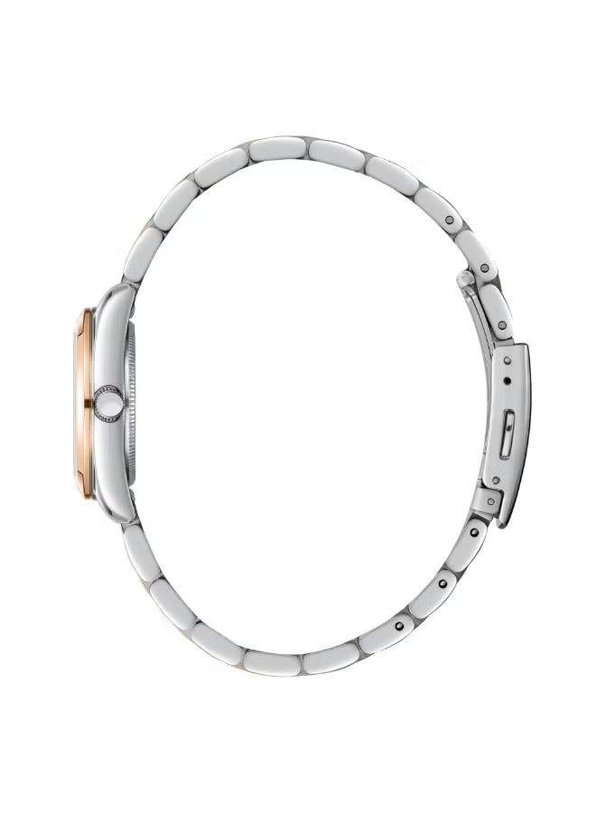 LEE COOPER Women’s Analog WHITE MOP Dial Watch – LC08190.520