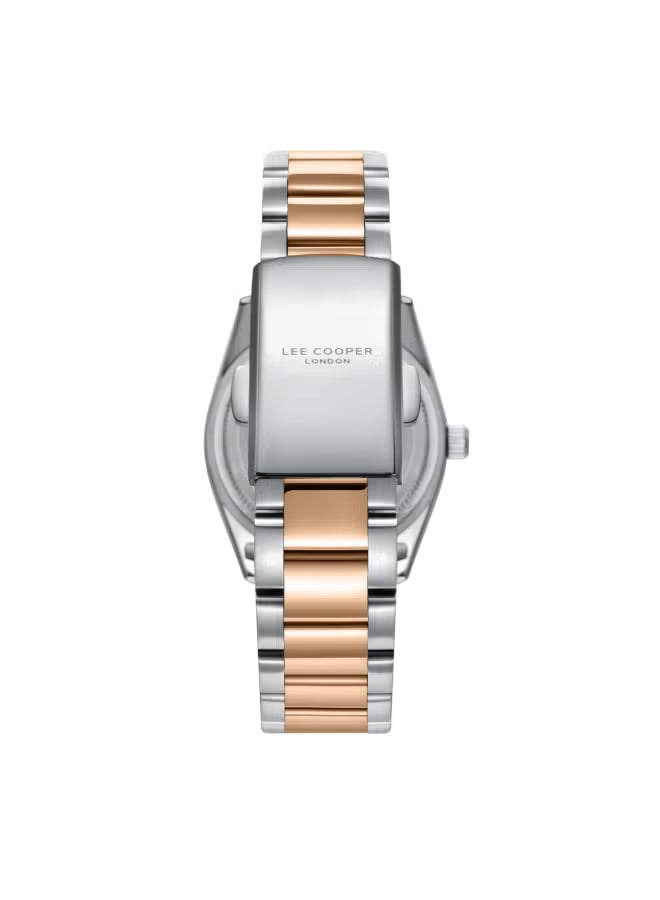 LEE COOPER Women’s Analog WHITE MOP Dial Watch – LC08190.520