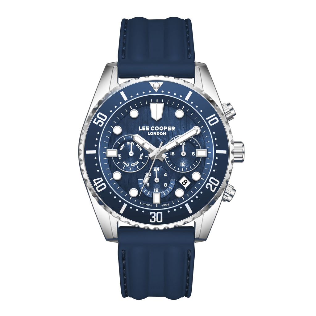 LEE COOPER Men’s MULTIFUNCTION DARK BLUE Dial Watch – LC08335.399