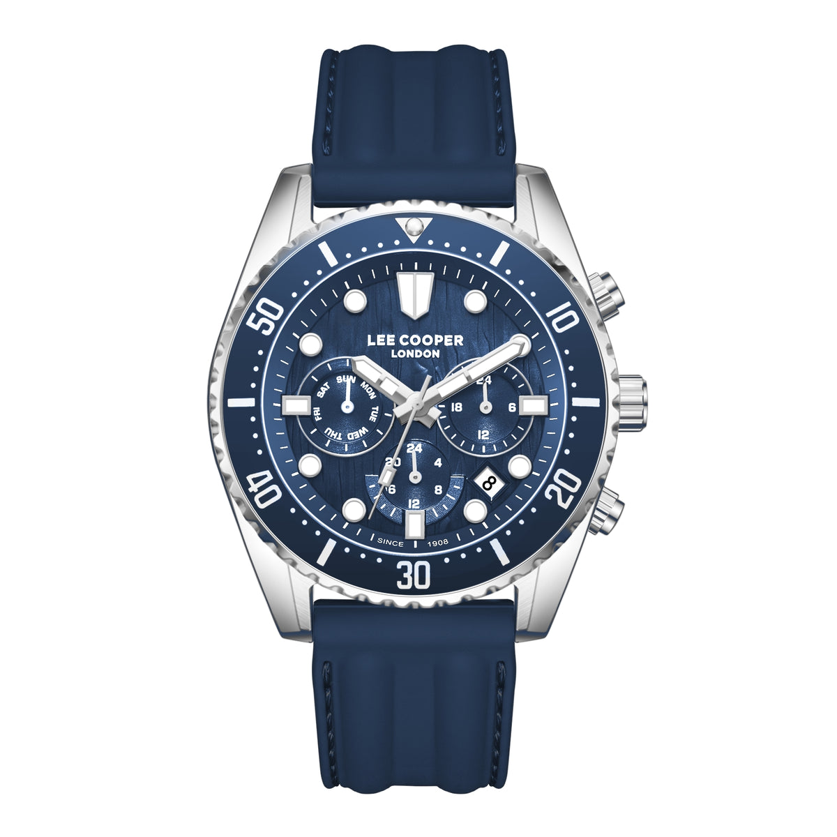 LEE COOPER Men’s MULTIFUNCTION DARK BLUE Dial Watch – LC08335.399