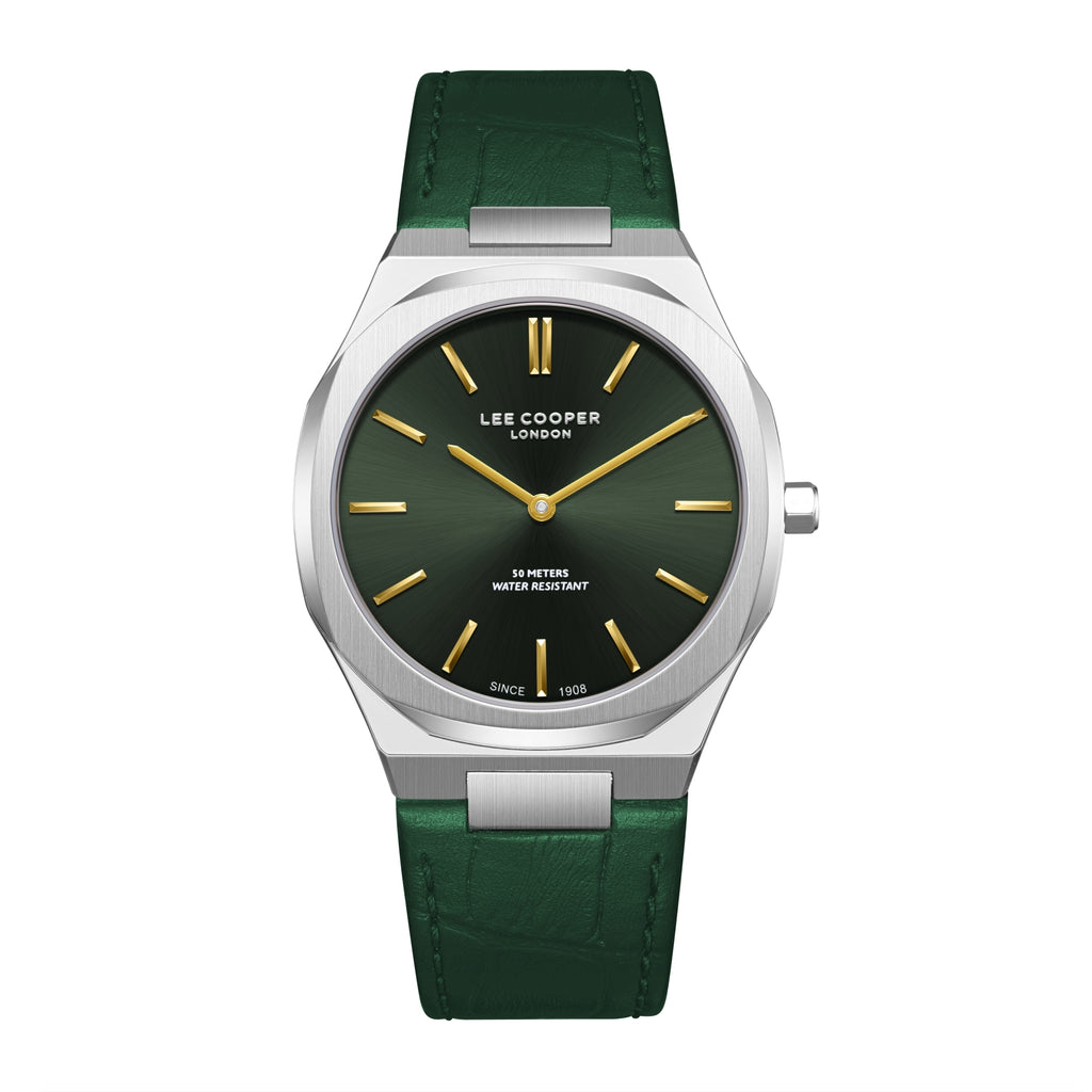 LEE COOPER Men’s Analog DARK GREEN Dial Watch – LC08336.375