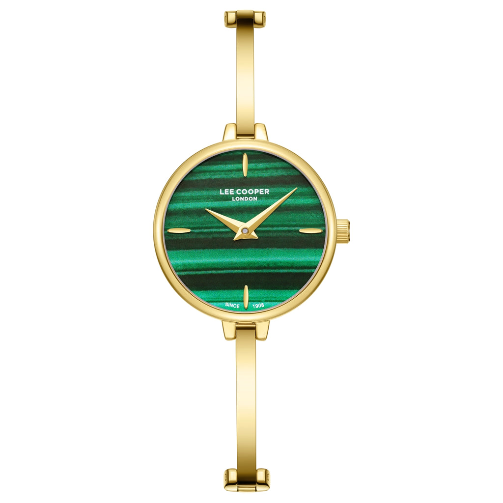 LEE COOPER Women’s Analog DARK GREEN Dial Watch – LC08350.170