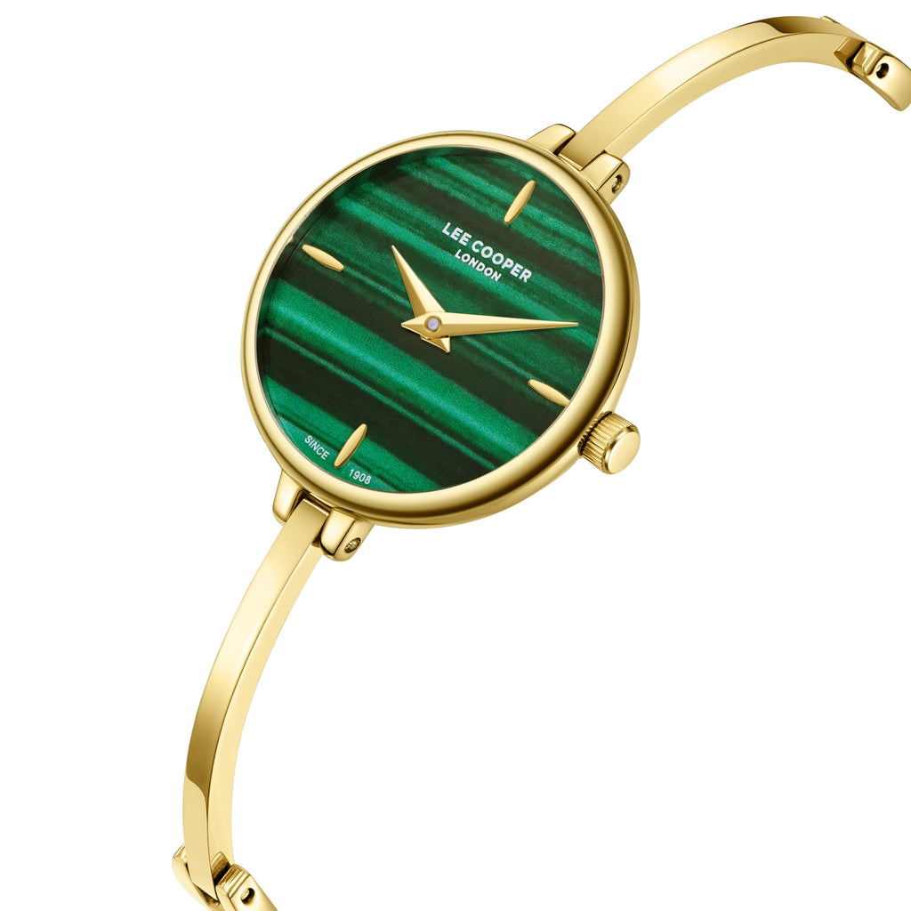 LEE COOPER Women’s Analog DARK GREEN Dial Watch – LC08350.170