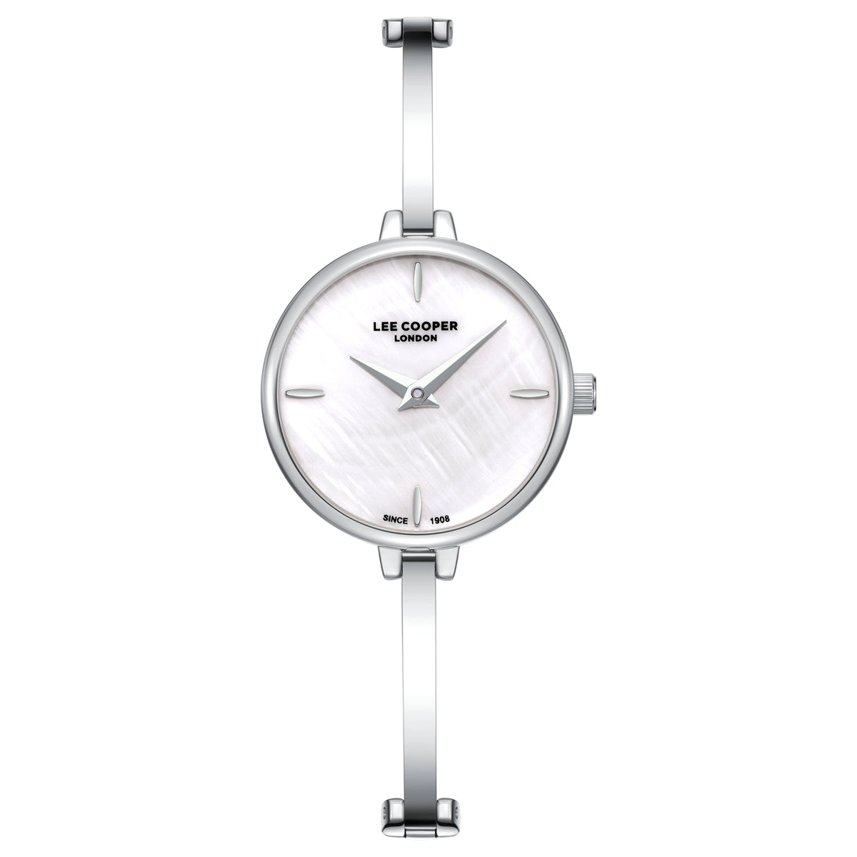 LEE COOPER Women’s Analog WHITE MOP Dial Watch – LC08350.320