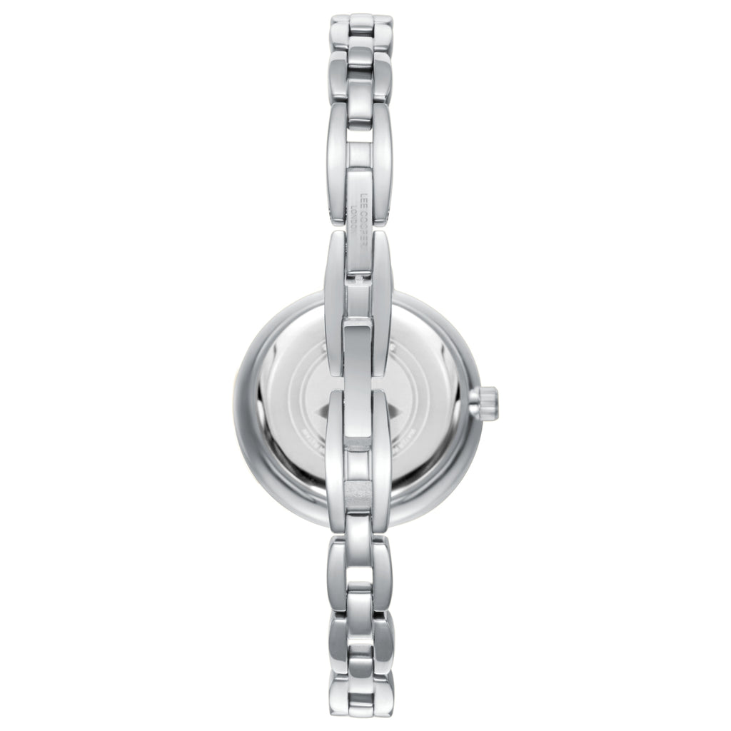 LEE COOPER Women’s Analog WHITE MOP Dial Watch – LC08350.320