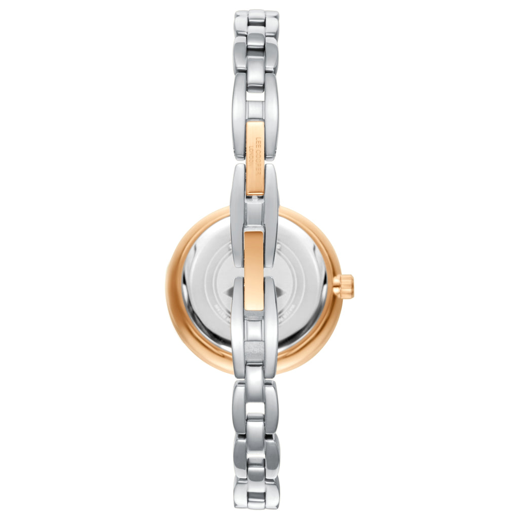 LEE COOPER Women’s Analog WHITE MOP Dial Watch – LC08350.520
