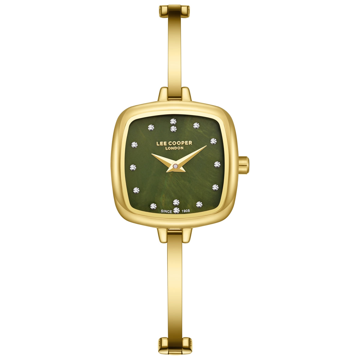 LEE COOPER Women’s Analog GREEN Dial Watch – LC08353.170