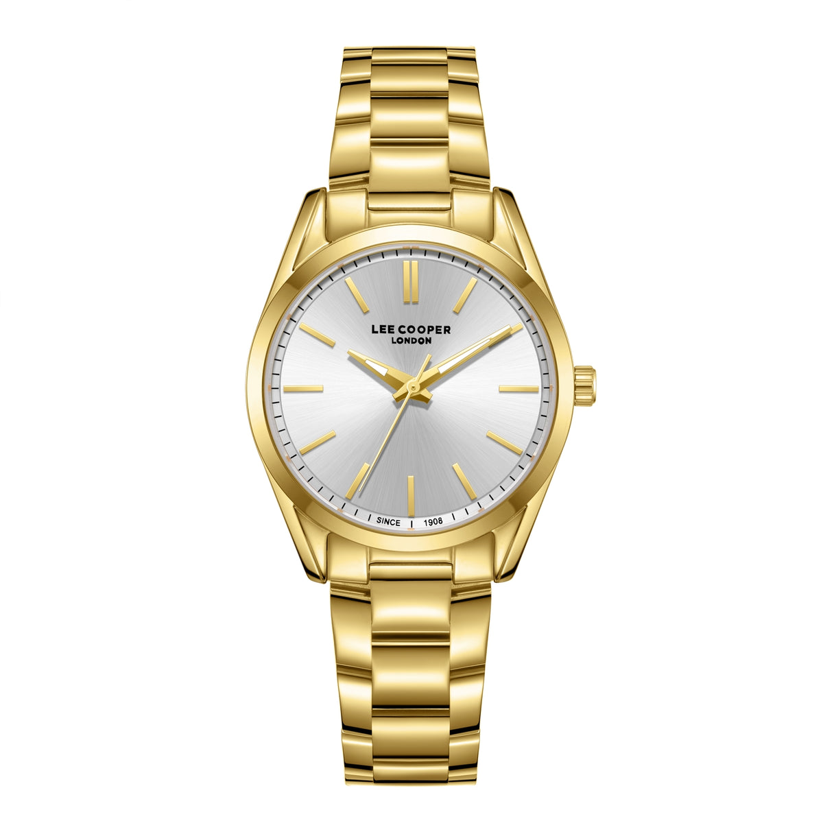 LEE COOPER Women’s Analog Silver Dial Watch – LC08356.130