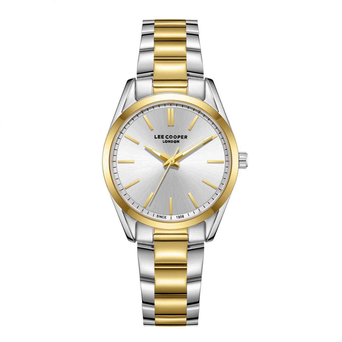 LEE COOPER Women’s Analog Silver Dial Watch – LC08356.230