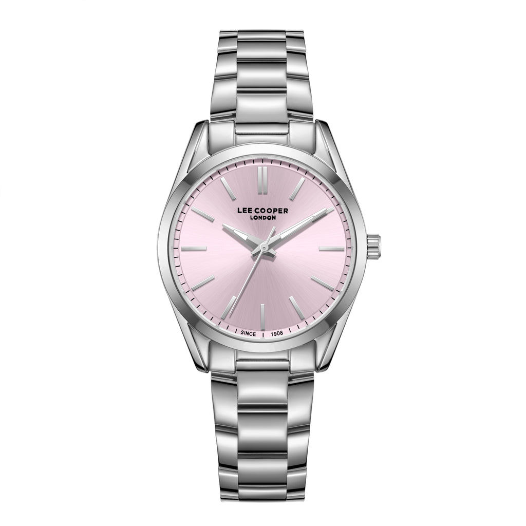 LEE COOPER Women’s Analog PINK Dial Watch – LC08356.380