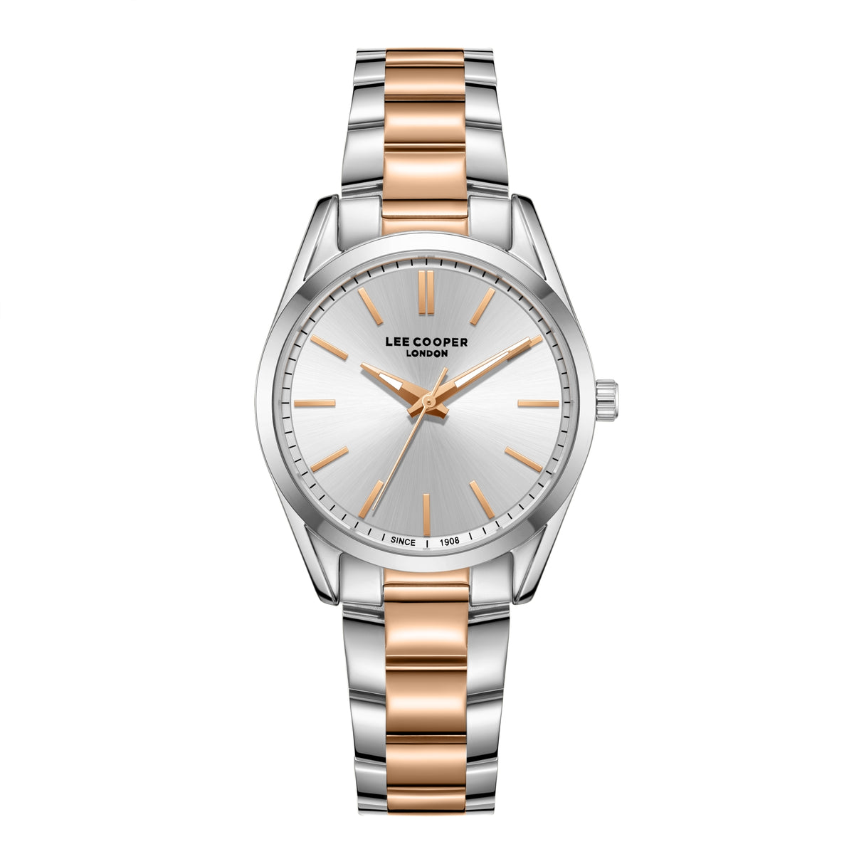 LEE COOPER Women’s Analog SILVER Dial Watch – LC08356.530