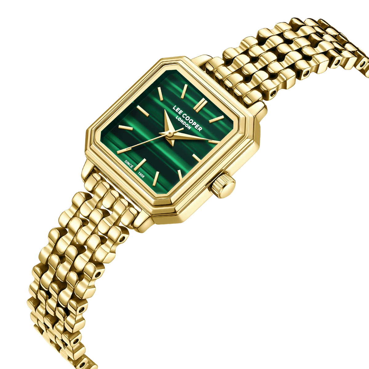 LEE COOPER Women’s Analog Green Dial Watch – LC08358.170