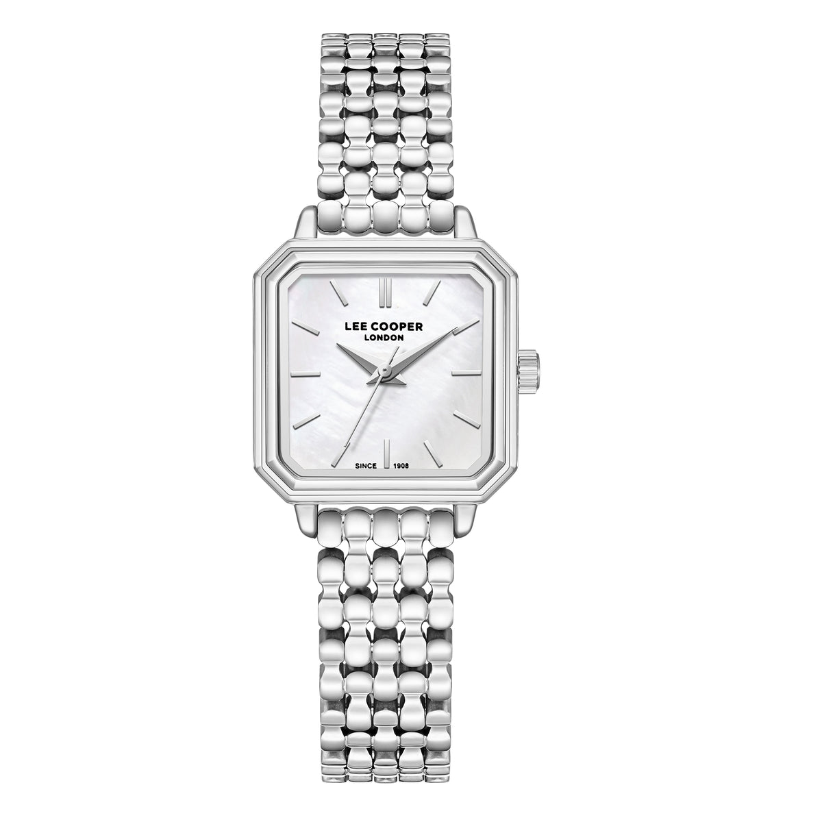 LEE COOPER Women’s Analog White Dial Watch – LC08358.320