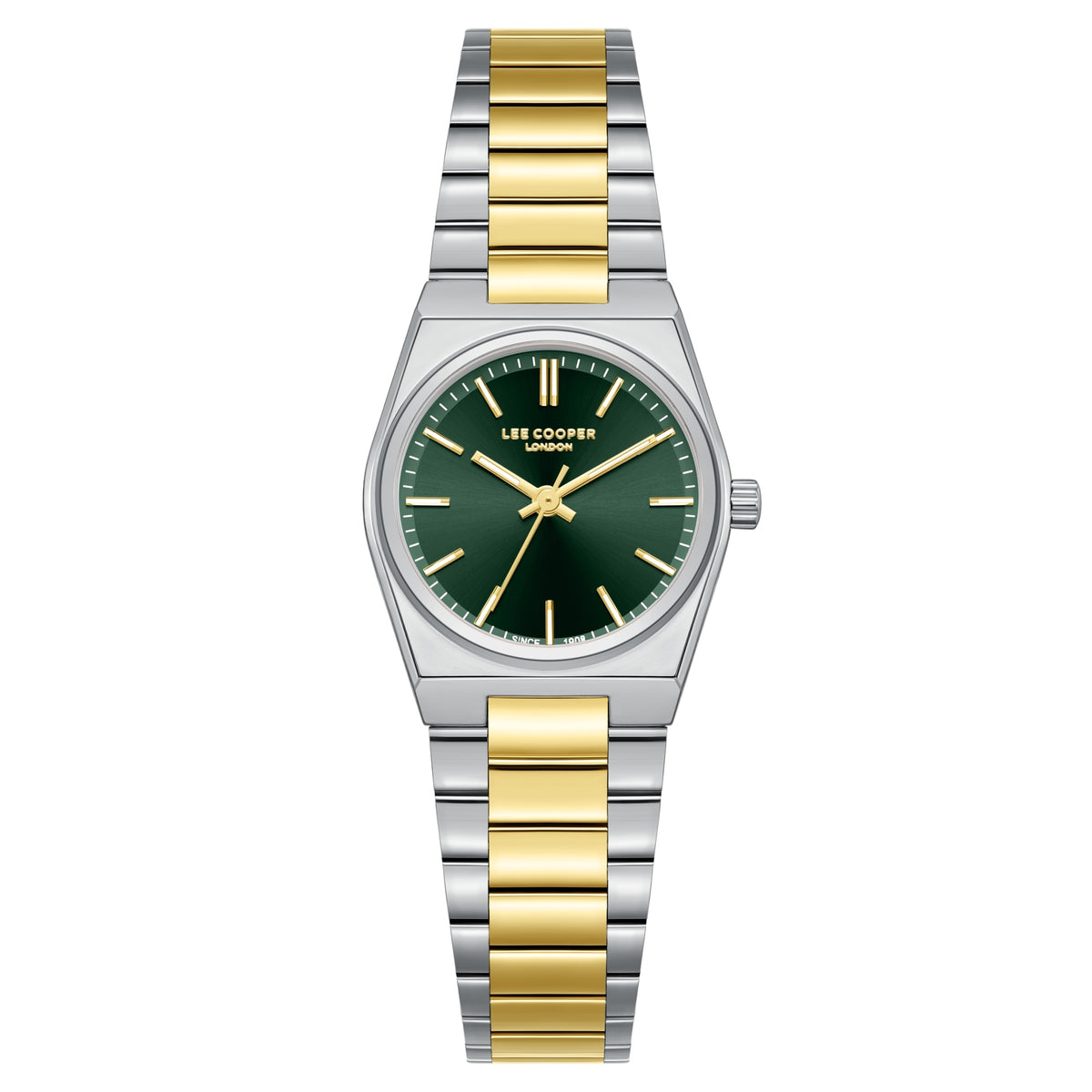 LEE COOPER Women’s Analog GREEN Dial Watch – LC08362.270