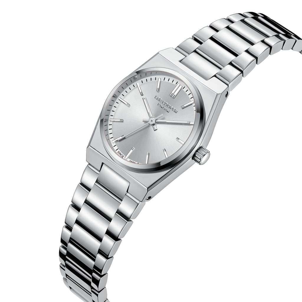 LEE COOPER Women’s Analog Silver Dial Watch – LC08362.330