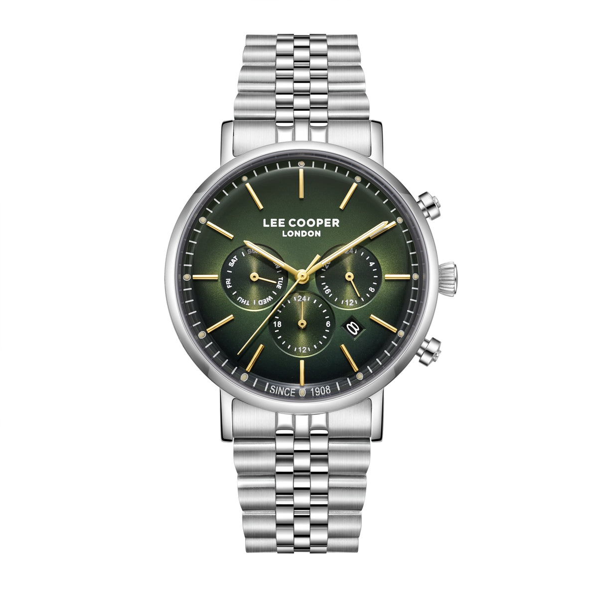 LEE COOPER Men’s Multi Function GREEN Dial Watch – LC08372.370