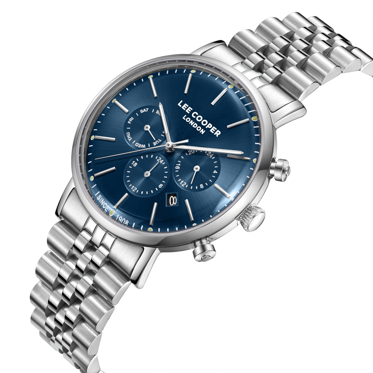 LEE COOPER Men’s Multi Function DARK BLUE Dial Watch – LC08372.390
