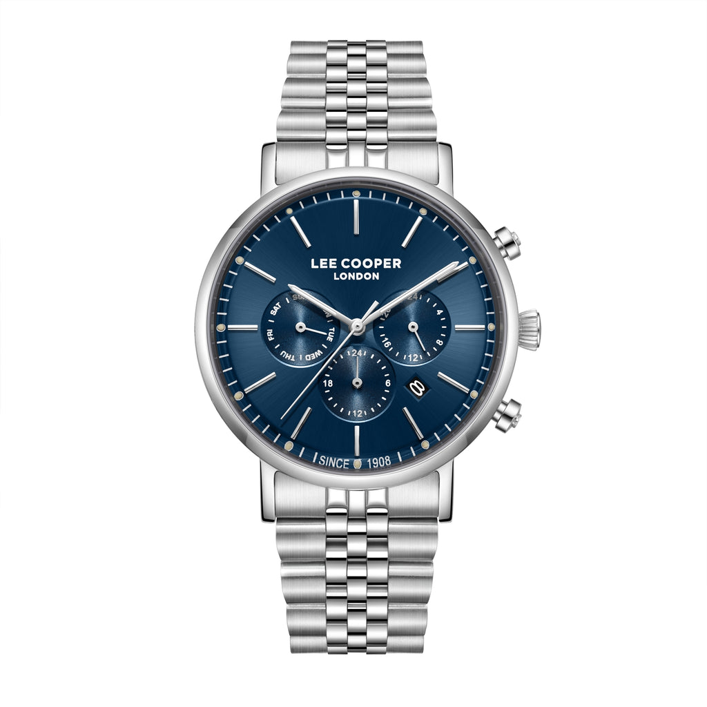 LEE COOPER Men’s Multi Function DARK BLUE Dial Watch – LC08372.390