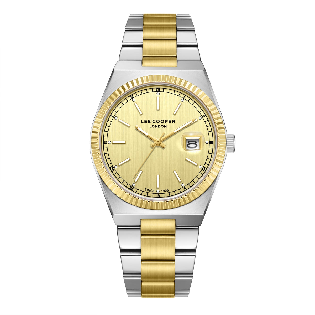LEE COOPER Men’s Multi Function GOLD Dial Watch – LC08374.210