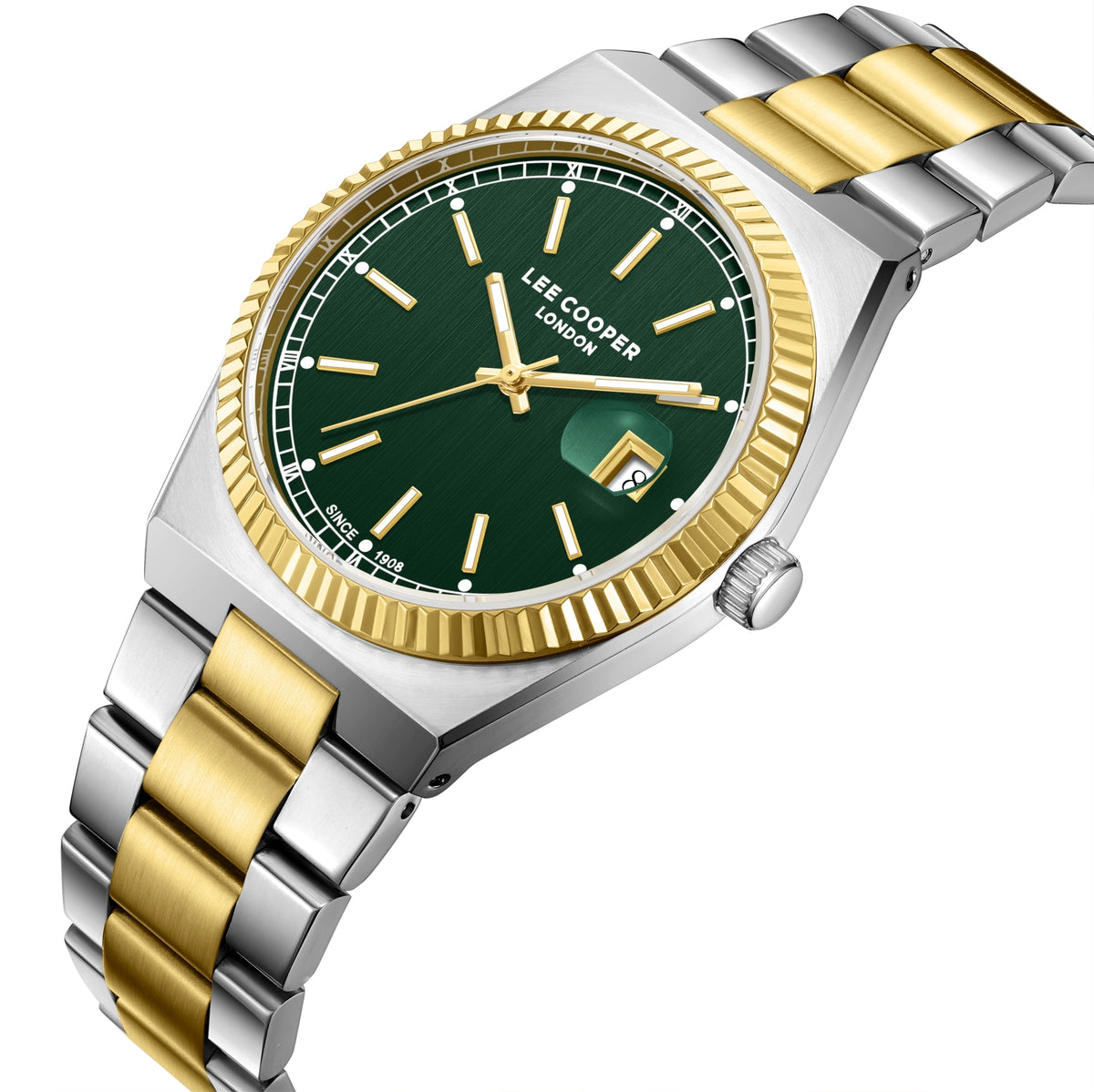 LEE COOPER Men’s Multi Function DARK GREEN Dial Watch – LC08374.270