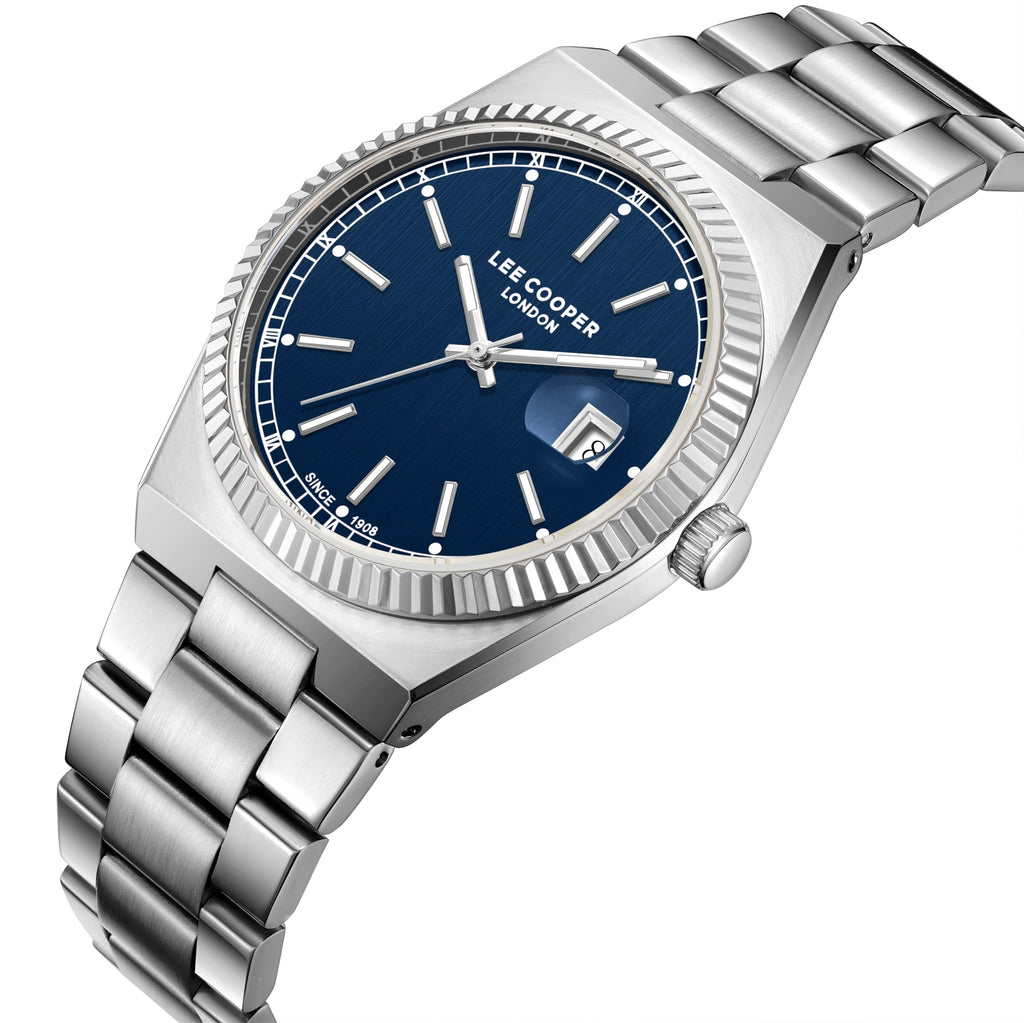 LEE COOPER Men’s Multi Function DARK BLUE Dial Watch – LC08374.390