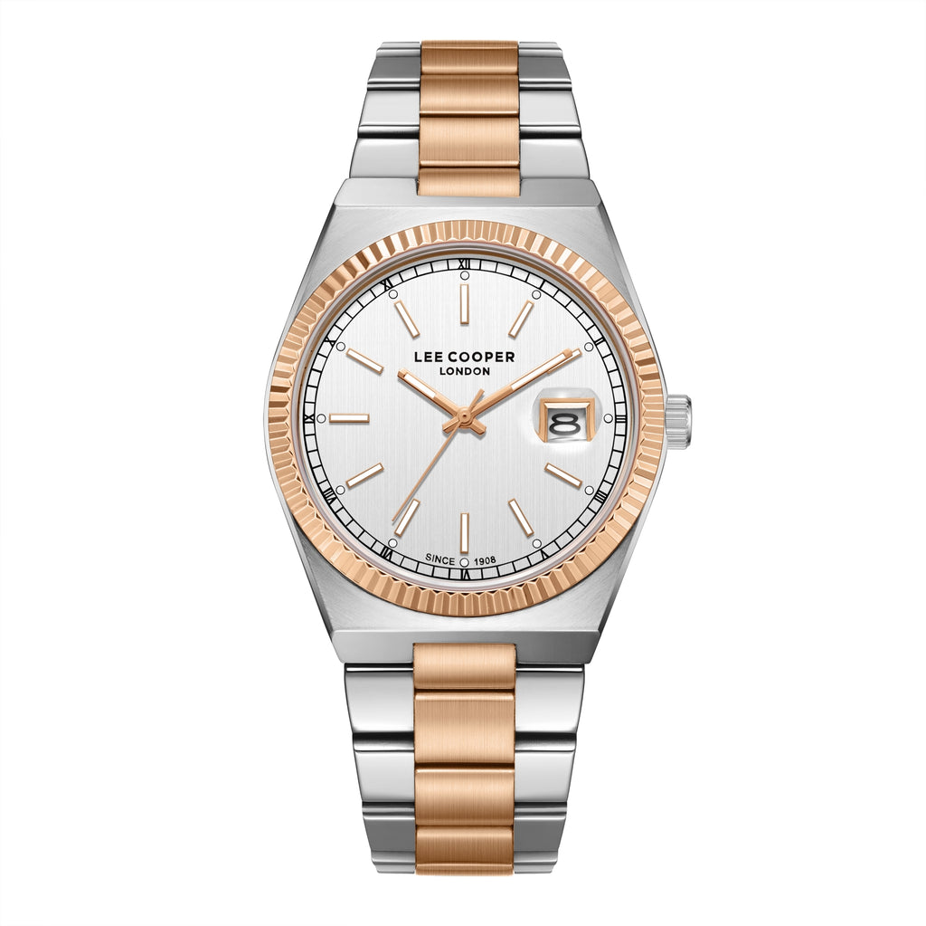 LEE COOPER Men’s Multi Function SILVER Dial Watch – LC08374.530