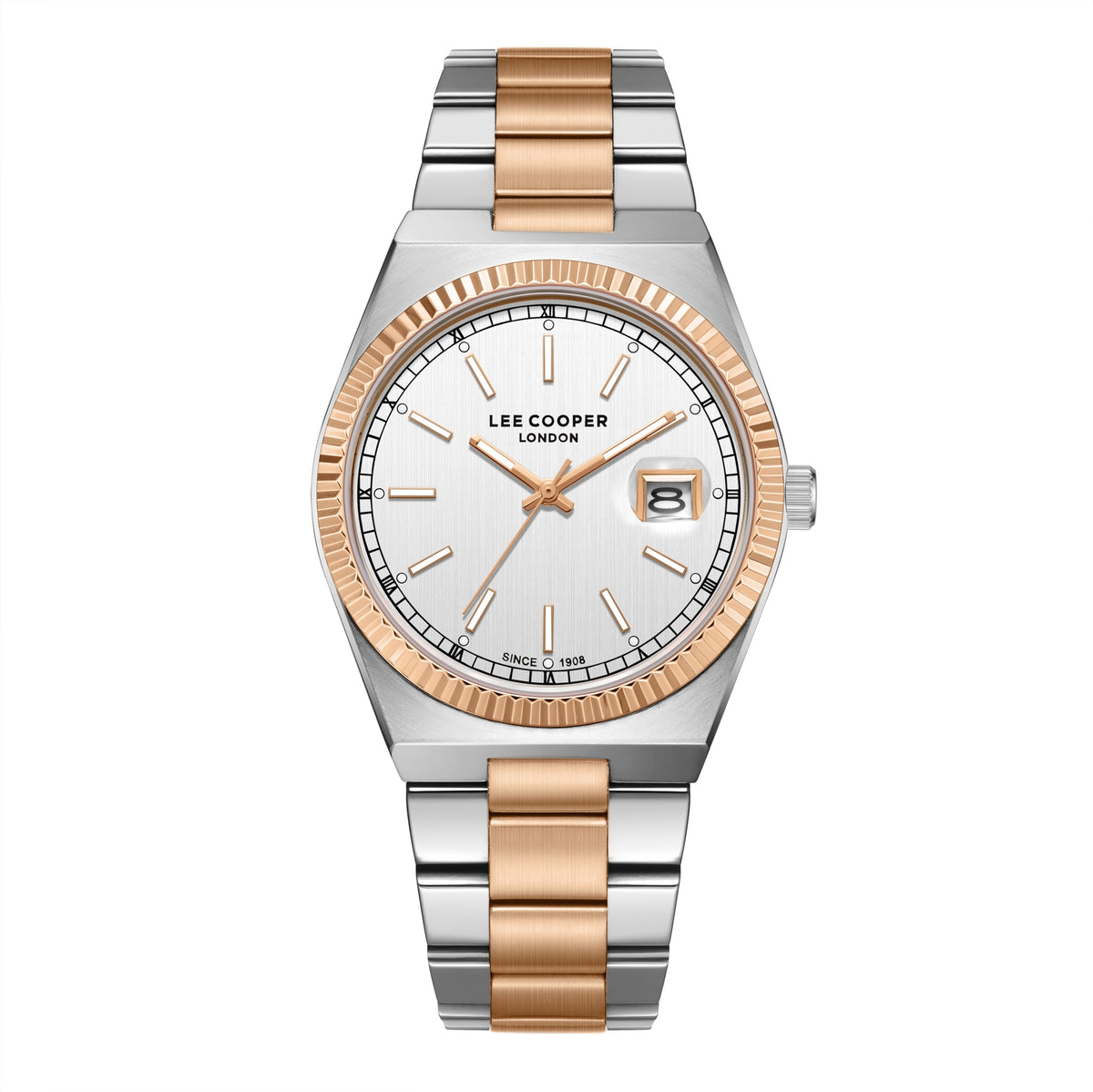 LEE COOPER Men’s Multi Function SILVER Dial Watch – LC08374.530