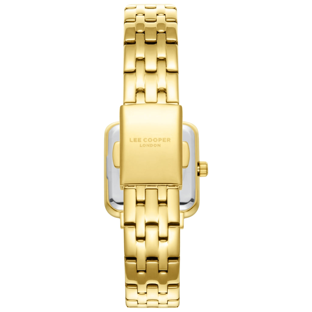 LEE COOPER Women’s Analog WHITE MOP Dial Watch – LC08380.130