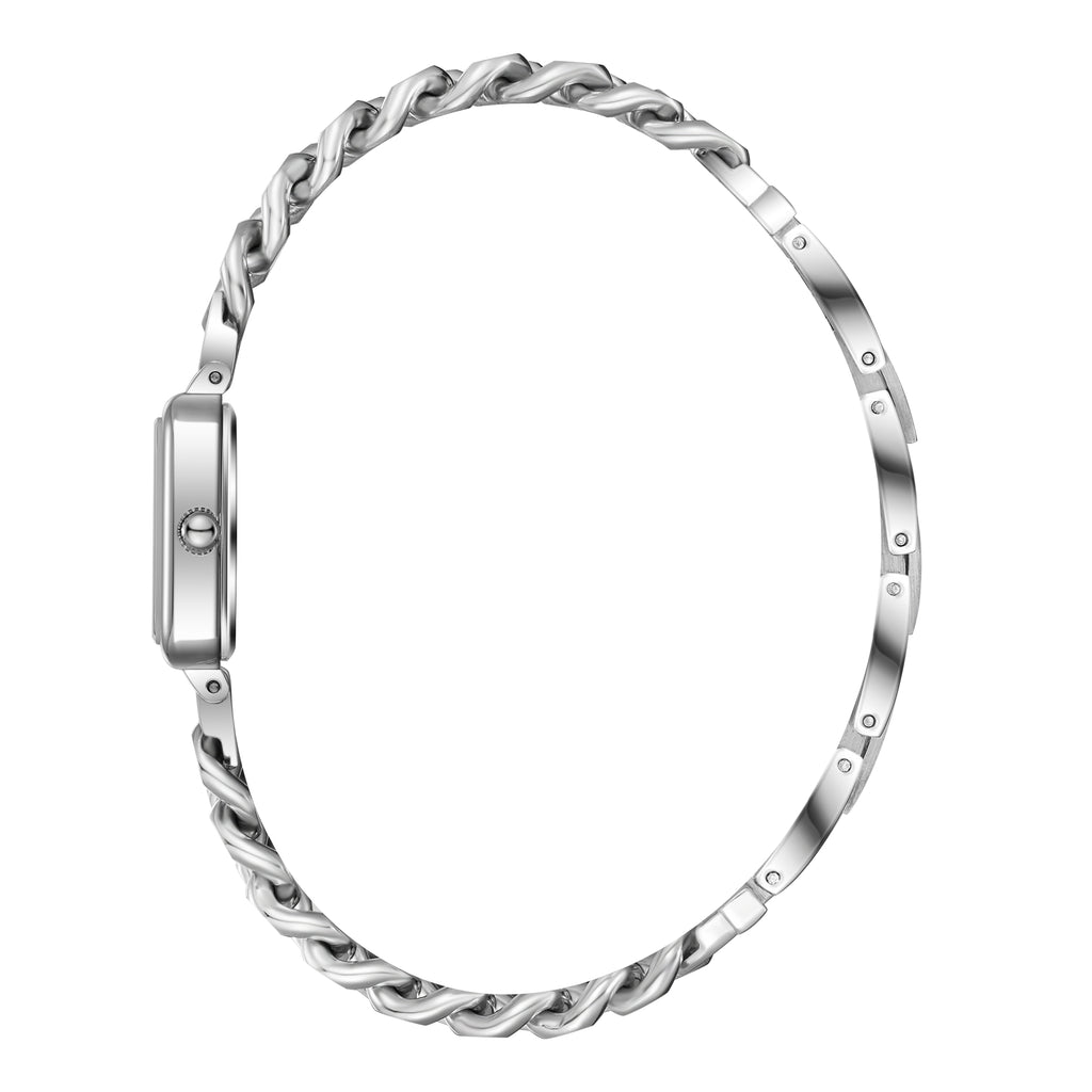 LEE COOPER Women’s Analog WHITE MOP Dial Watch – LC08384.230