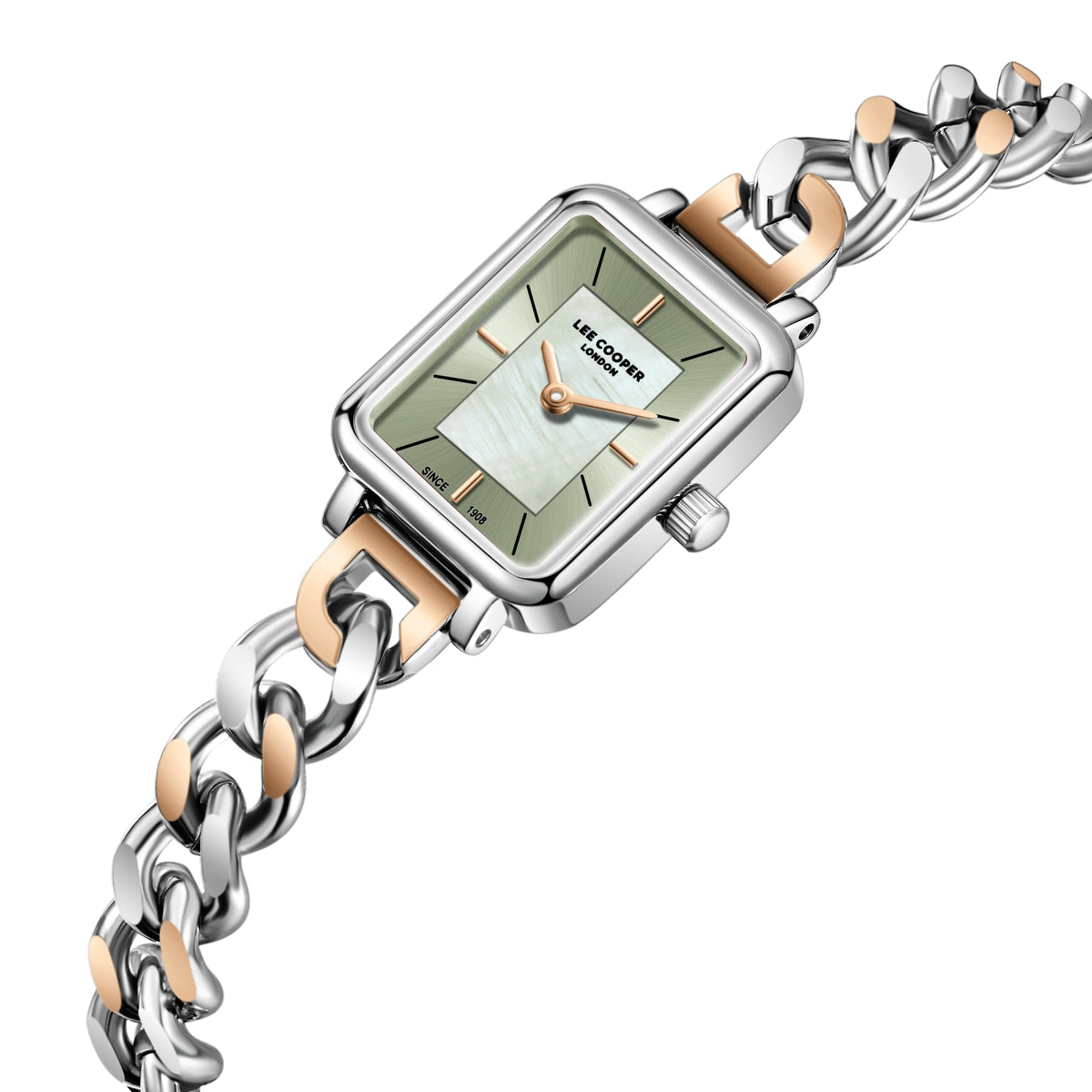 LEE COOPER Women’s Analog Mint Green Dial Watch – LC08384.500