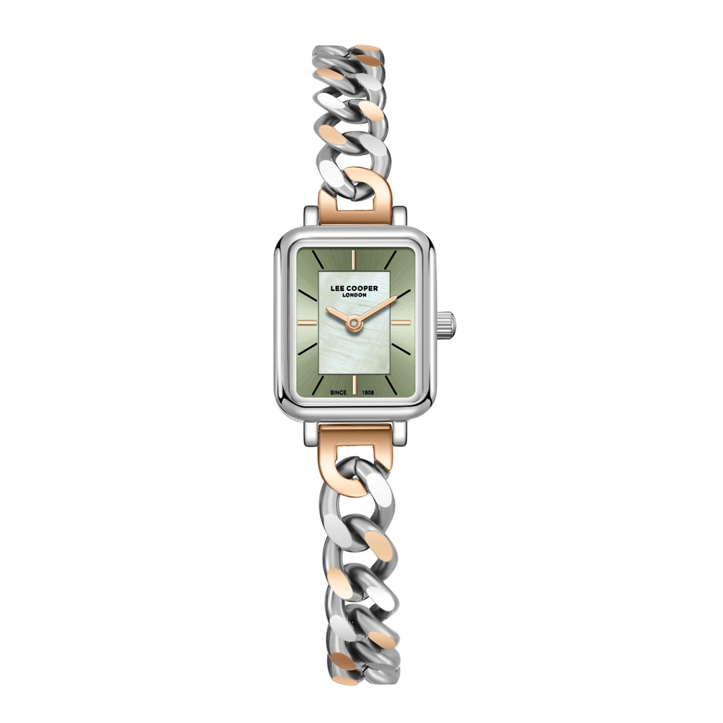 LEE COOPER Women’s Analog Mint Green Dial Watch – LC08384.500