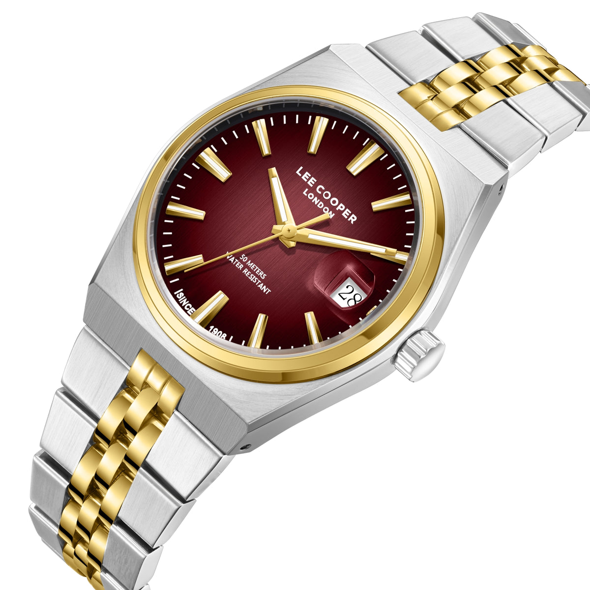 LEE COOPER Men’s Multi Function Red Dial Watch – LC08397.280
