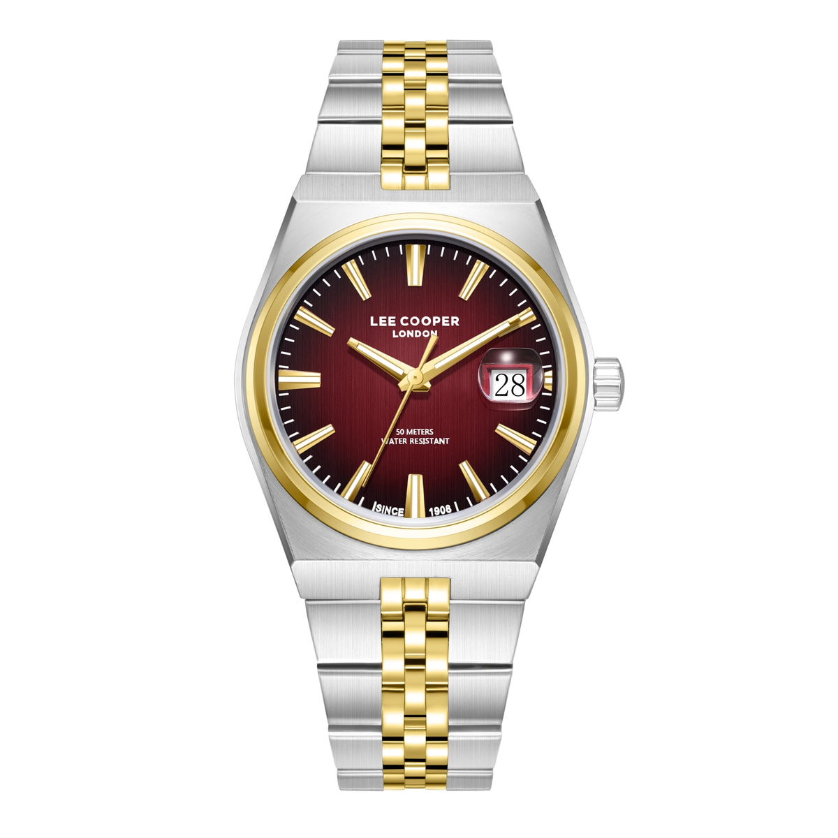 LEE COOPER Men’s Multi Function Red Dial Watch – LC08397.280