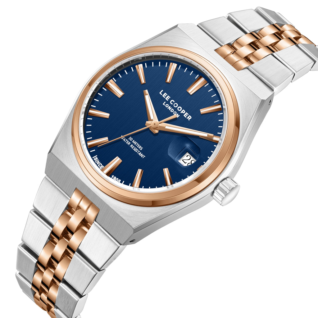 LEE COOPER Men’s Multi Function Blue Dial Watch – LC08397.290