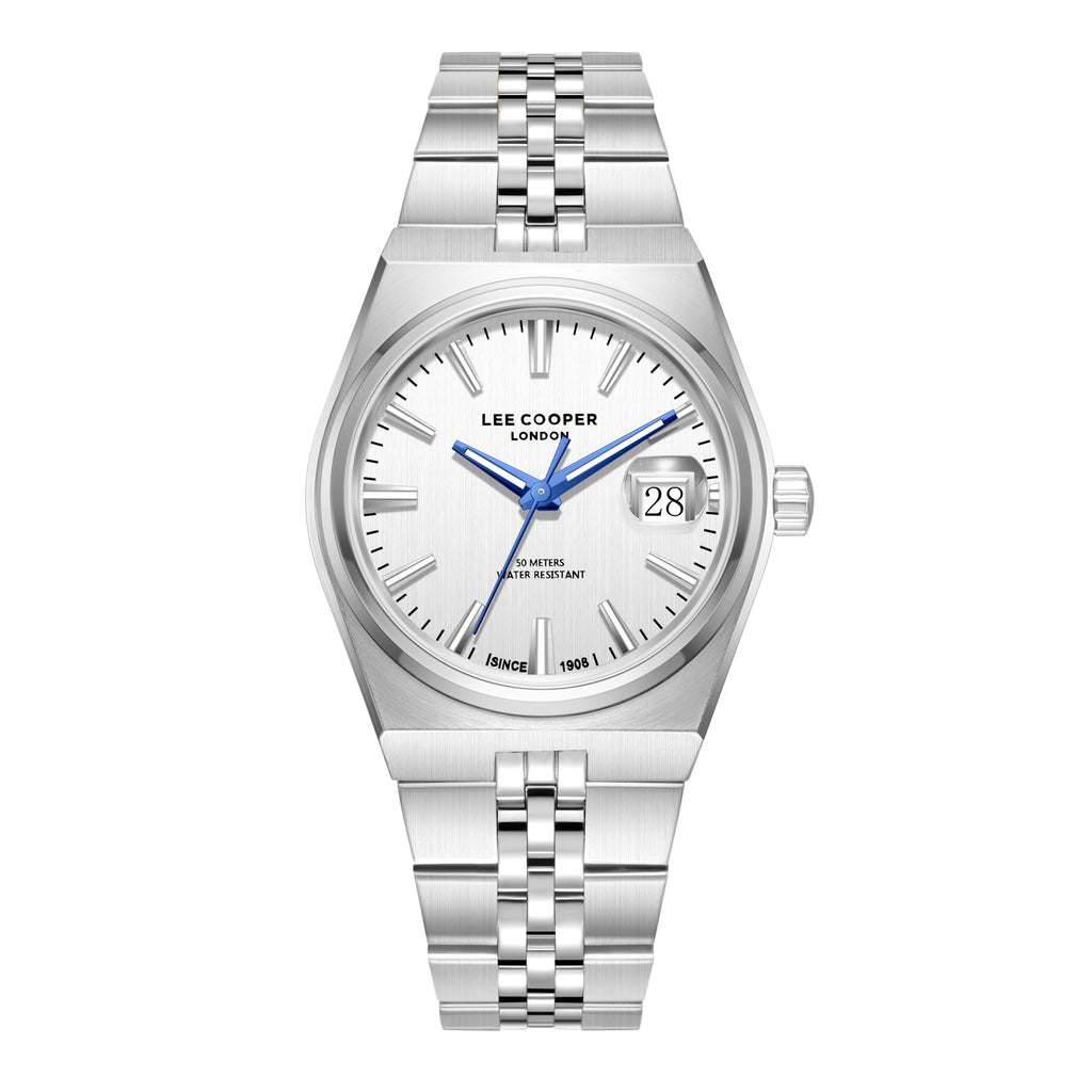 LEE COOPER Men’s Multi Function Silver Dial Watch – LC08397.330