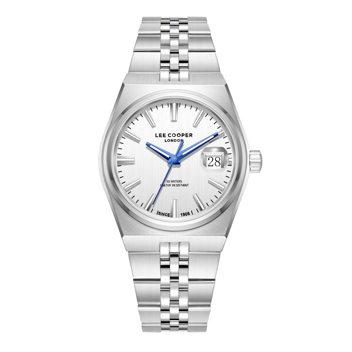 LEE COOPER Men’s Multi Function Silver Dial Watch – LC08397.330