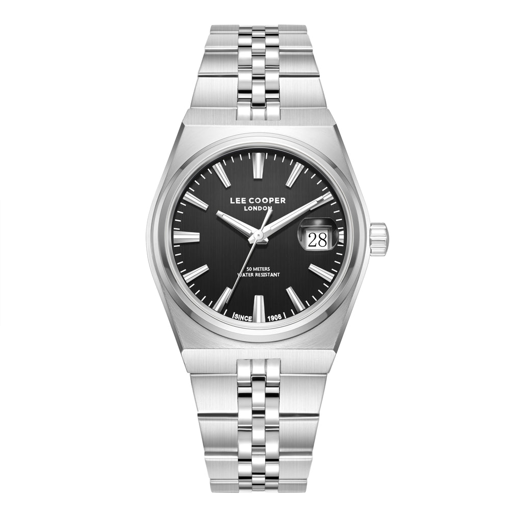 LEE COOPER Men’s Multi Function Black Dial Watch – LC08397.350