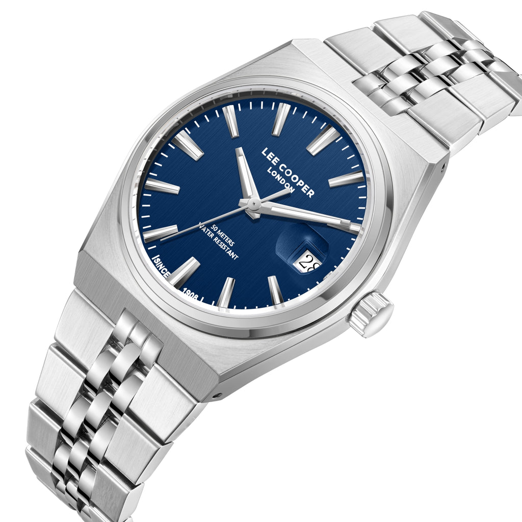 LEE COOPER Men’s Multi Function Blue Dial Watch – LC08397.390