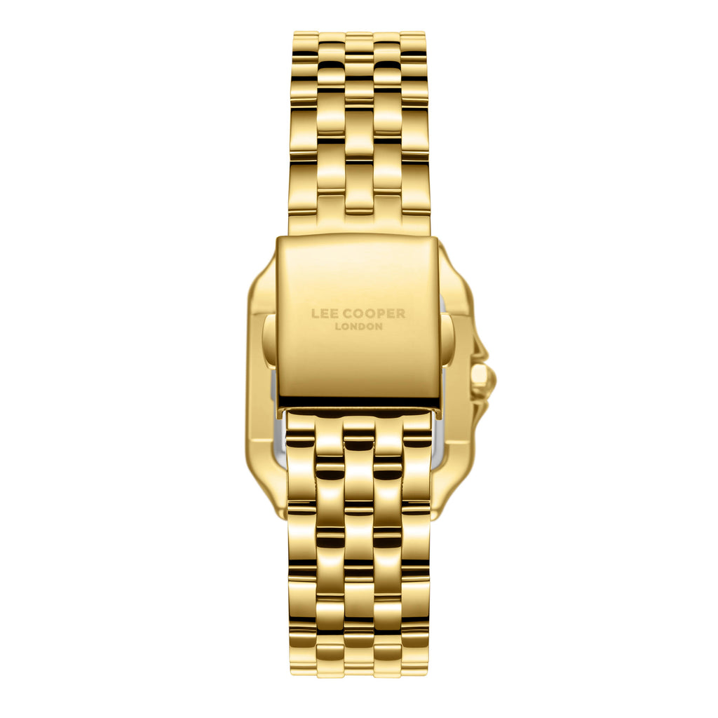 LEE COOPER Women’s Analog Gold Dial Watch – LC08398.110