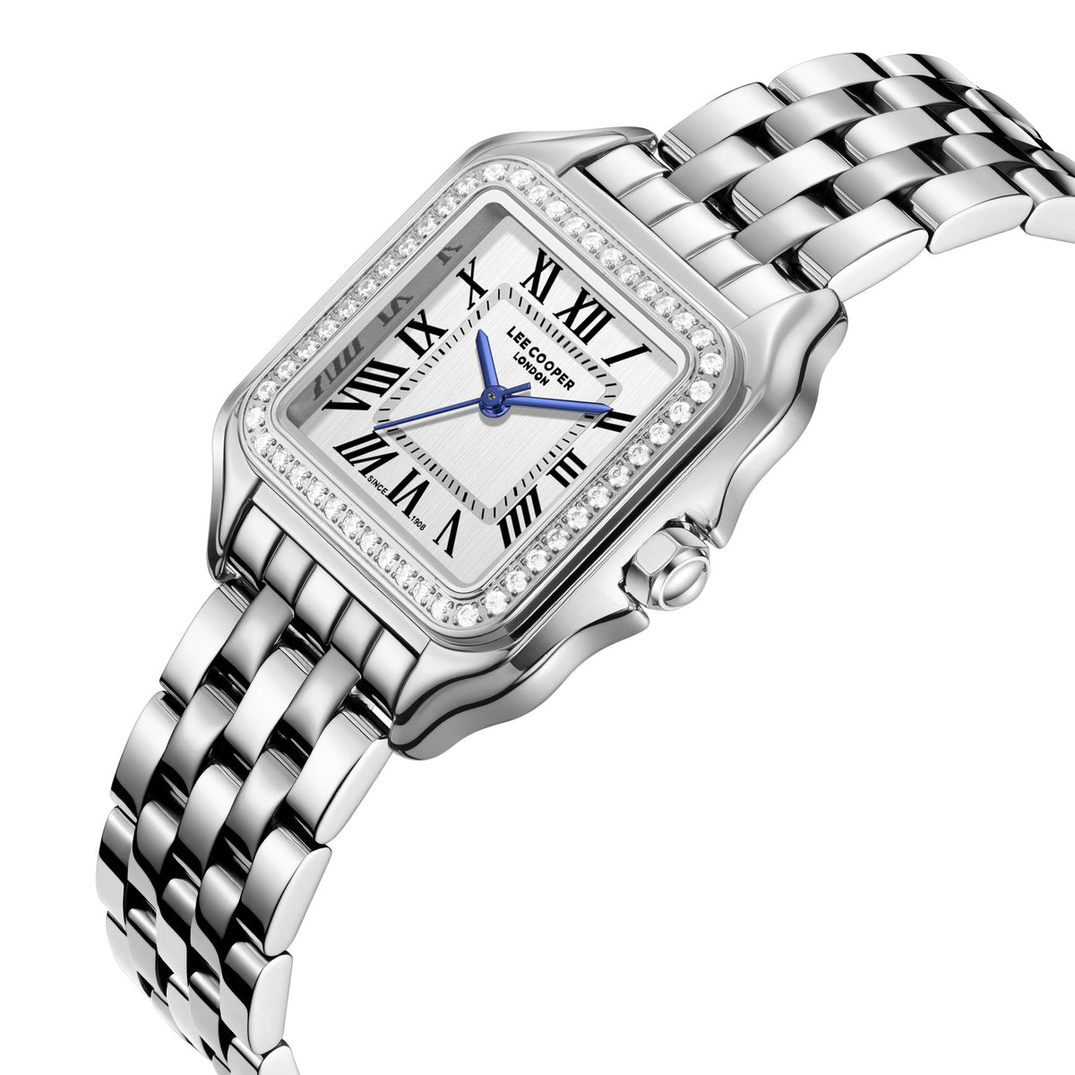 LEE COOPER Women’s Analog Silver Dial Watch – LC08398.330