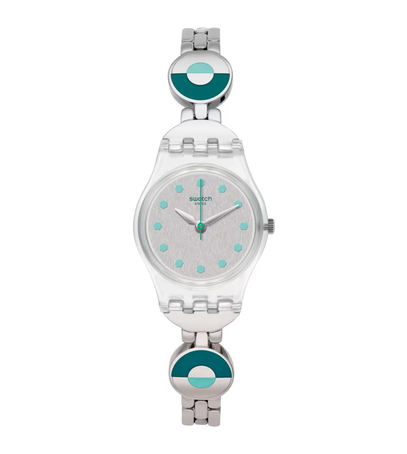 SWATCH Women's Blue Pastel Watch | LK377G