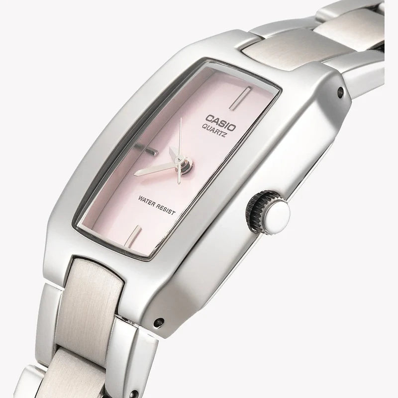 CASIO Women Pink Dial Watch | LTP-1165A-4CDF