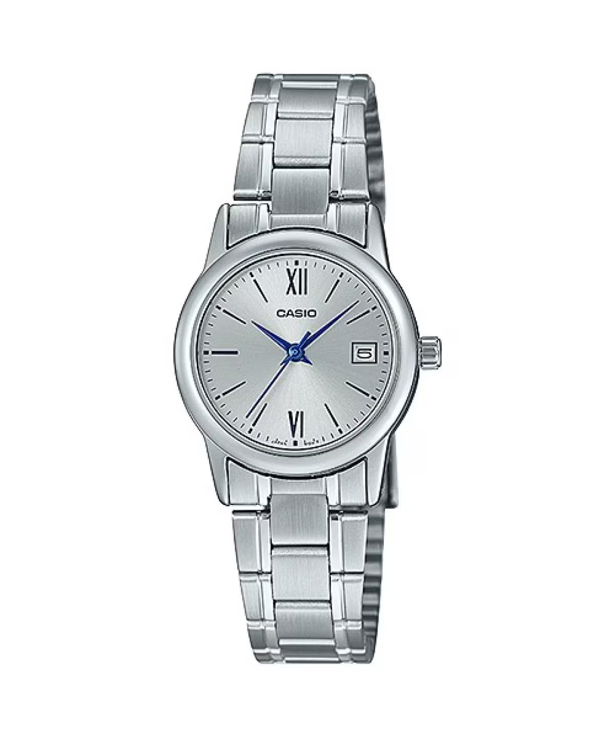 CASIO Women's Silver Dial Watch | LTP-V002D-7B3UDF
