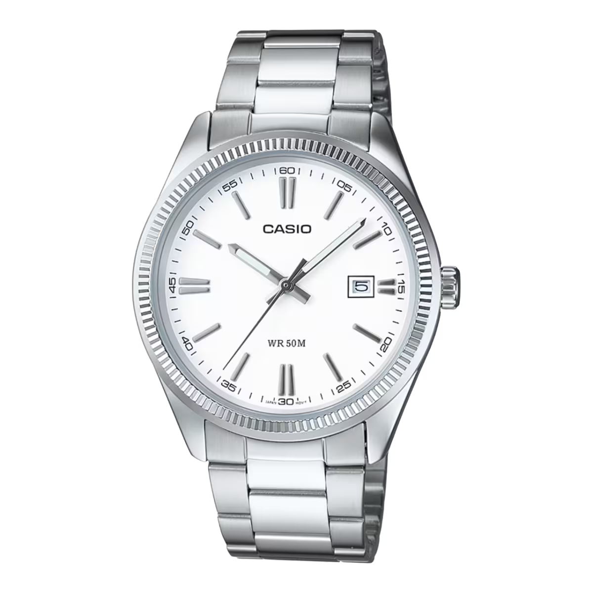 CASIO Men White Dial Metal Watch | MTP-1302D-7A1VDF