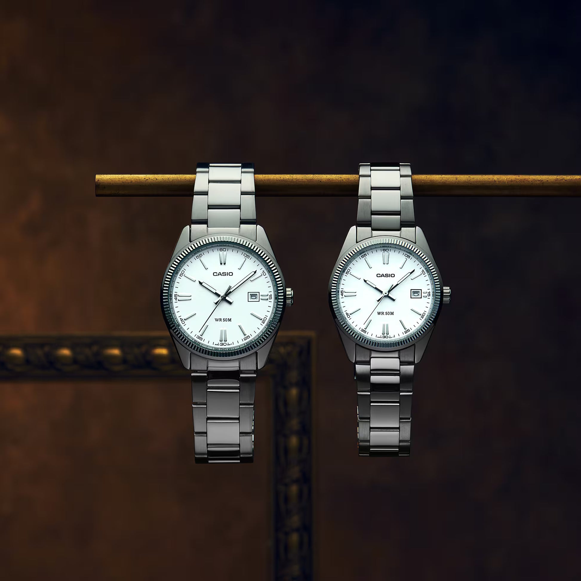 CASIO Men White Dial Metal Watch | MTP-1302D-7A1VDF