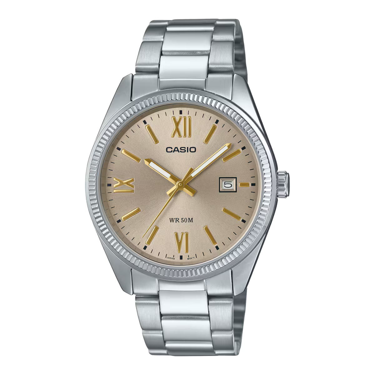 CASIO Men White Dial Metal Watch | MTP-1302DD-9AVDF