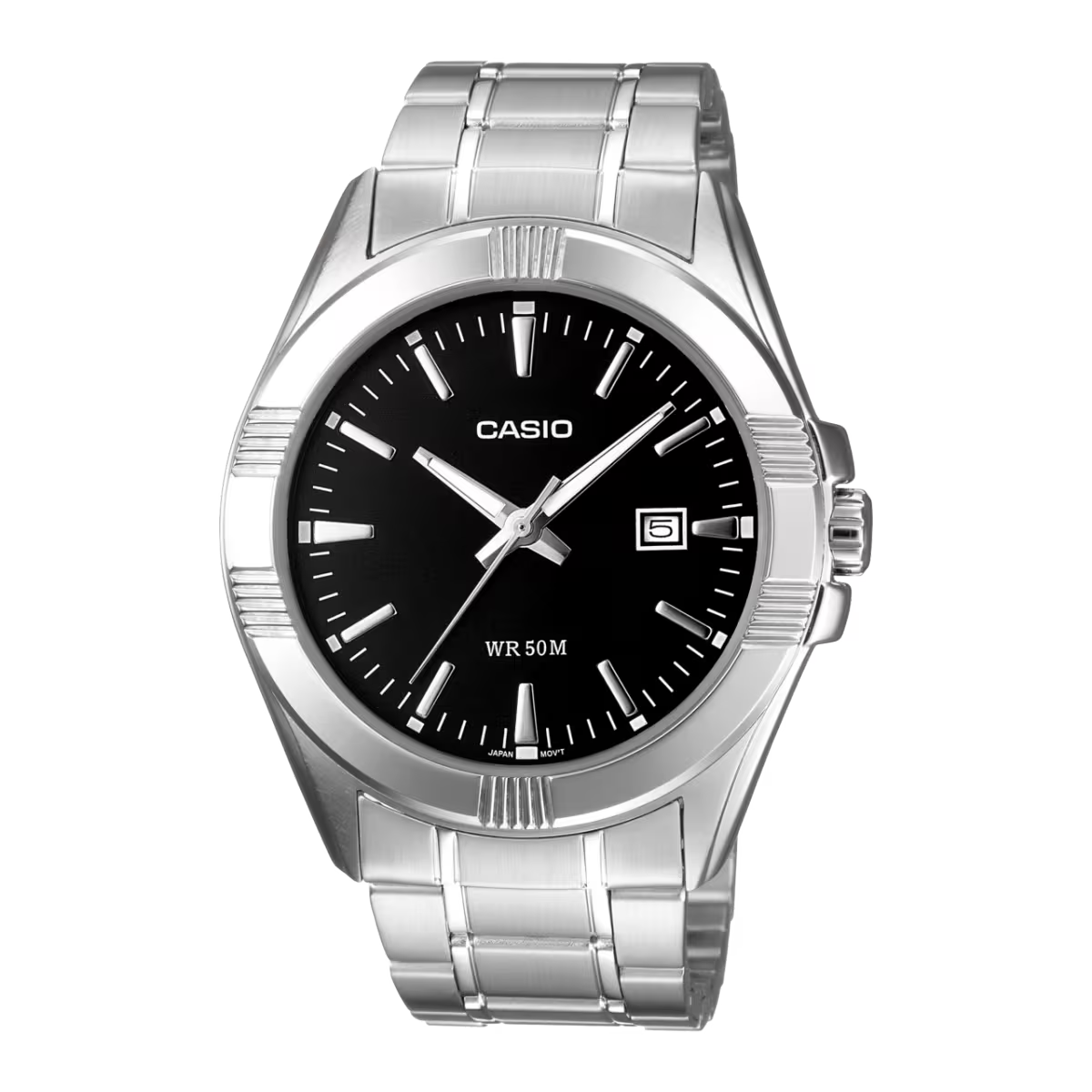 CASIO Men Black Dial Metal Watch | MTP-1308D-1AVDF