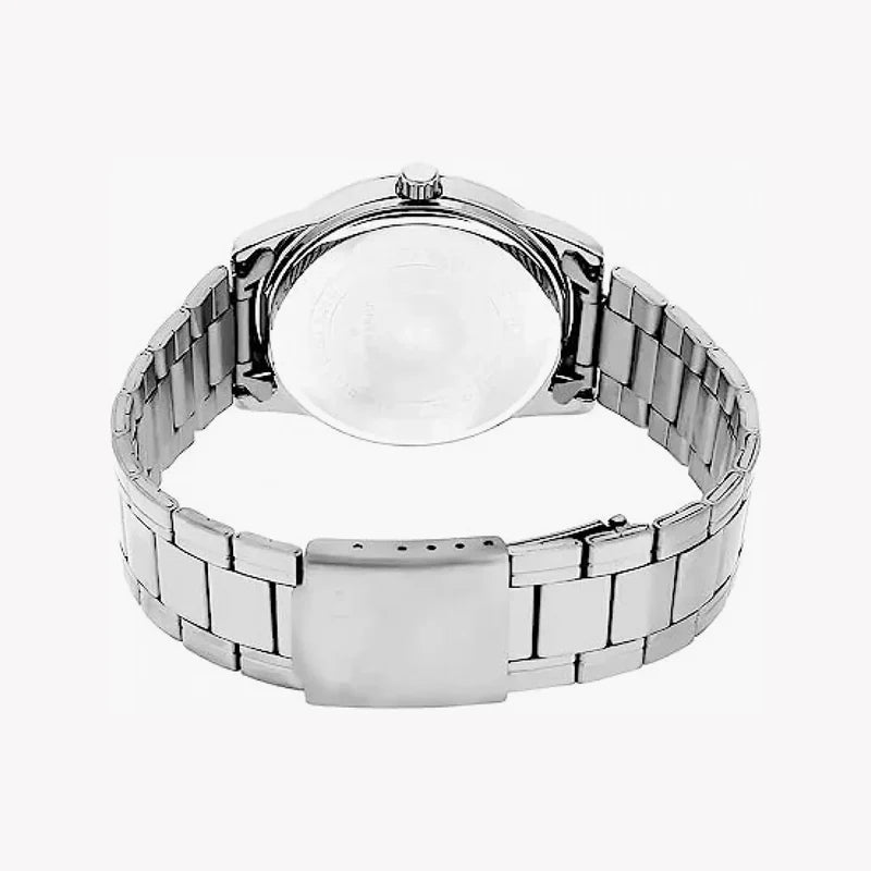 CASIO Men Silver Band Watch | MTP-V001D-7BUDF