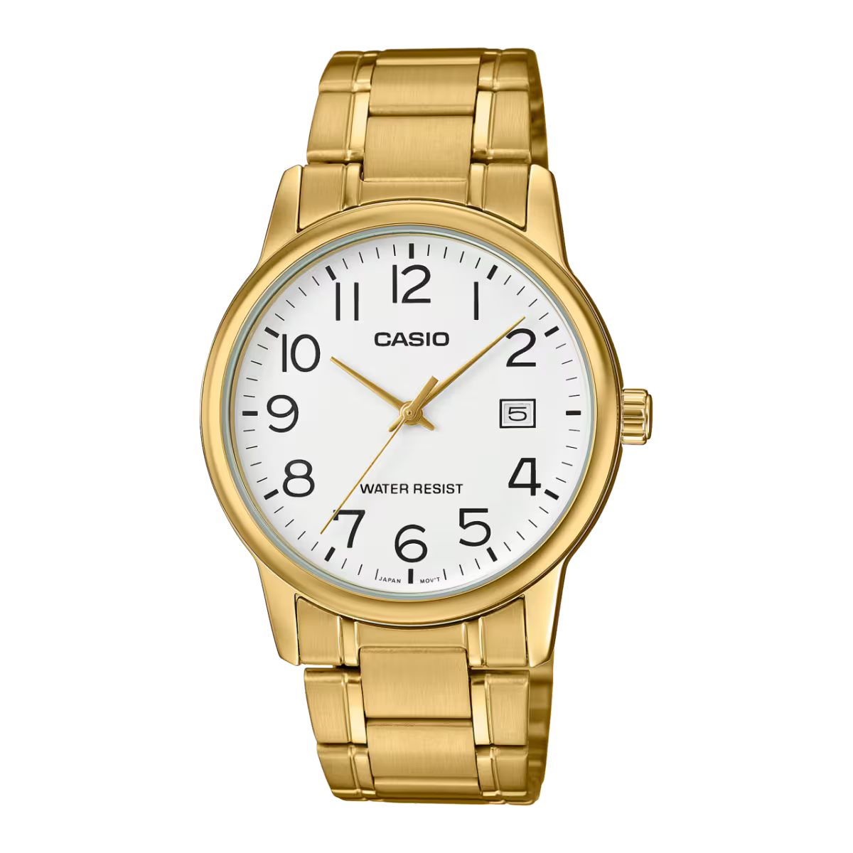 CASIO Men Gold Band Watch | MTP-V002G-7B2UDF