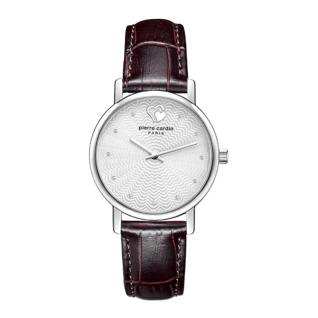 PIERRE CARDIN Women's Brown Leather Watch | PC902232F09